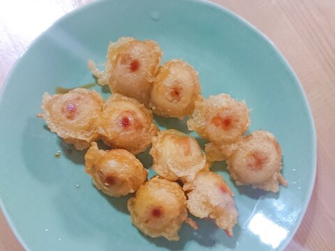 うずらの卵の天ぷら♪